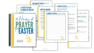 24 Hours of Easter Prayer Planner
